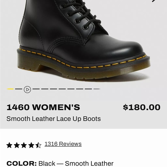 Dr. Martens are brand new, never worn. Size 6 - Picture 6 of 8